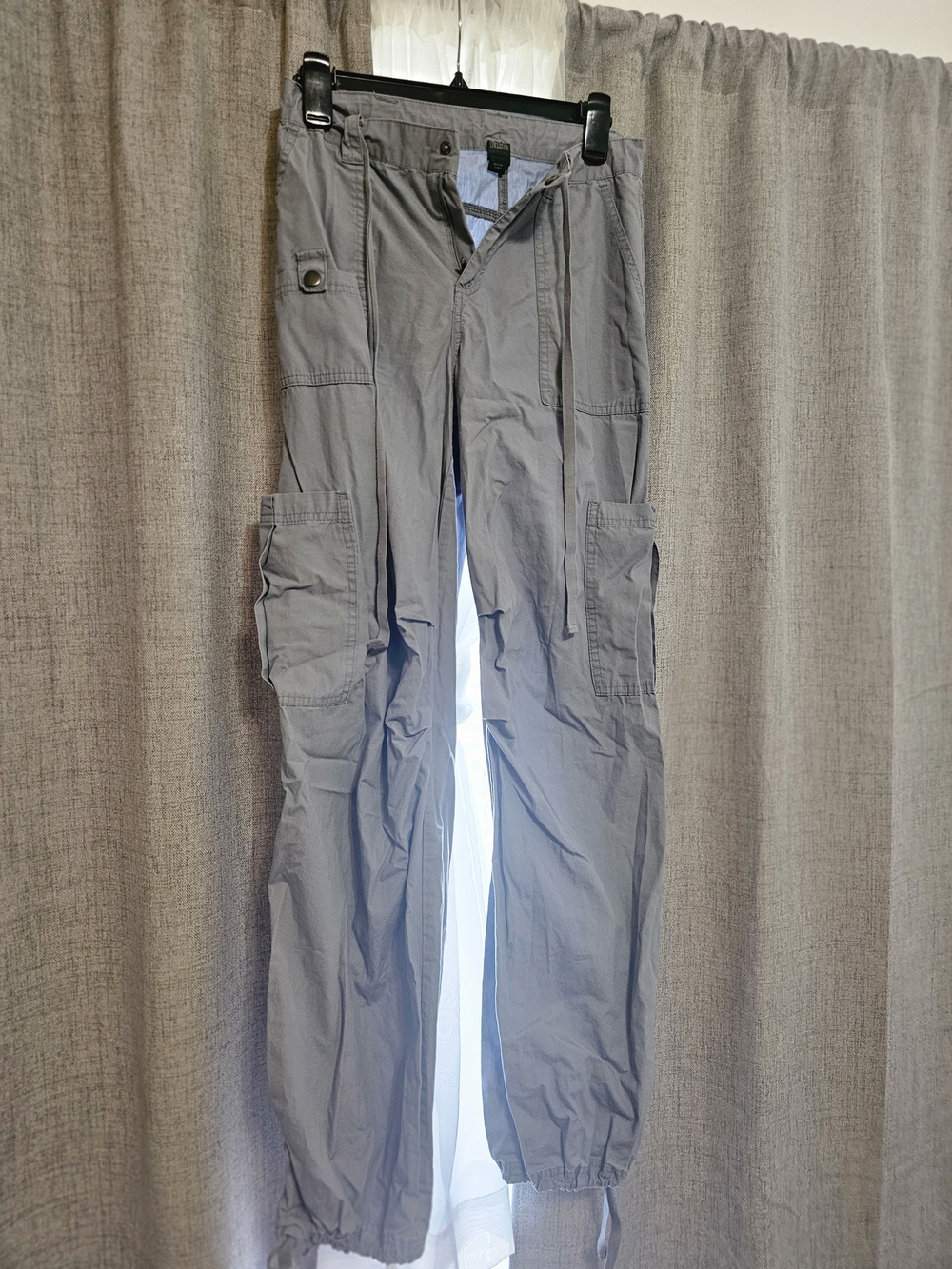 wild fable Women's Gray Cargo Ankle Pants